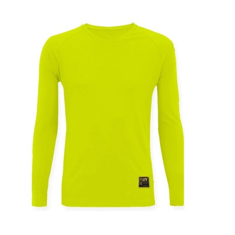 Remera NEON con protección UV50+ KING BRASIL Amarillo