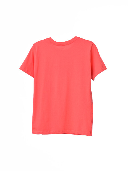 REMERA ESTAMPADA ROJO
