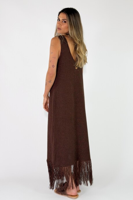 VESTIDO LUMINA Chocolate