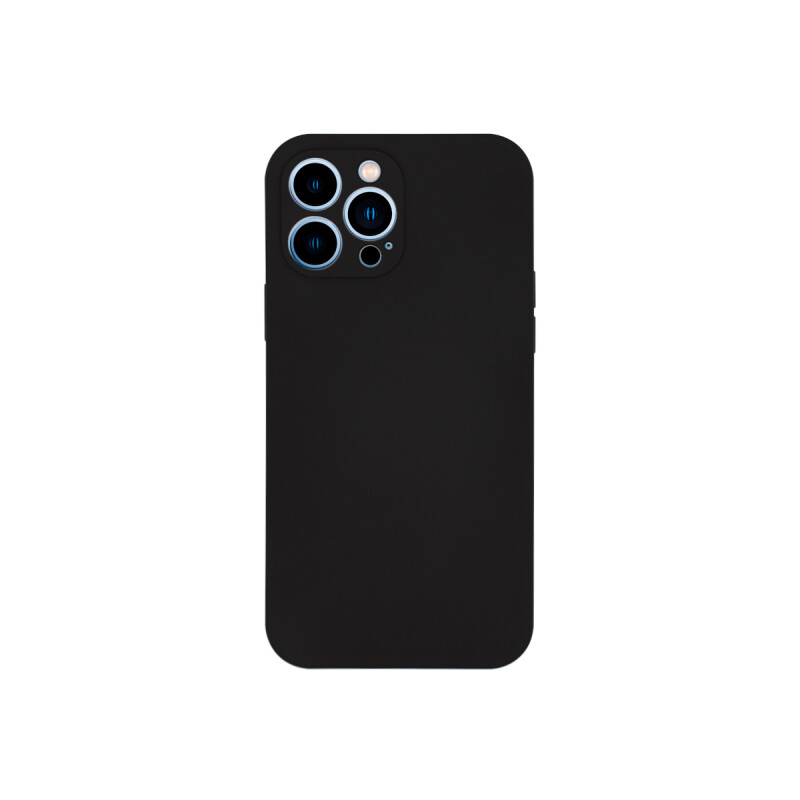 Protector iPhone 13 Pro Max engomado color negro Protector Iphone 13 Pro Max Engomado Color Negro
