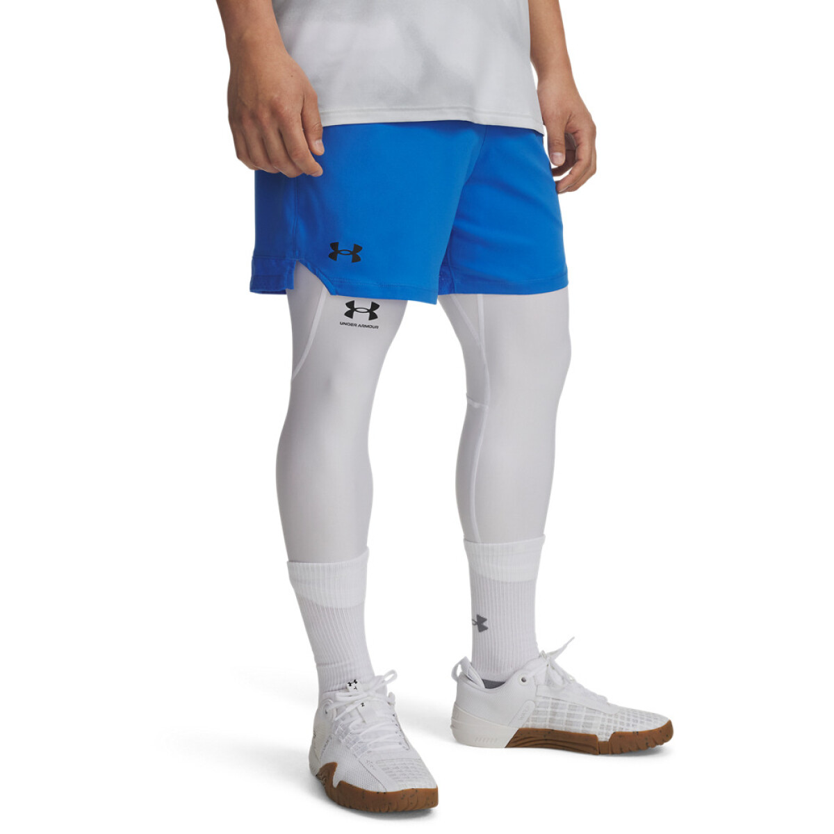 UA Vanish Woven 6in Shorts-YLW - BLU-402 