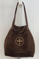 Bolso flor Chocolate