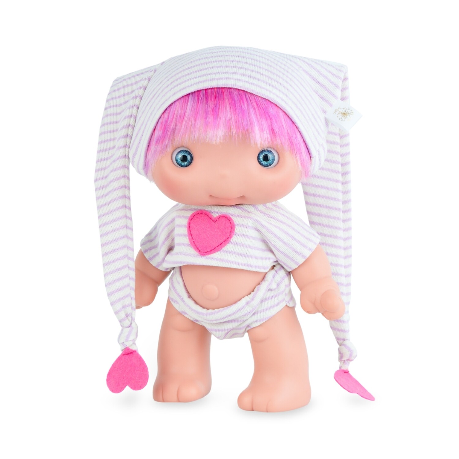 Muneca Marina Pau Piu Ecolors 25CM Pijama ROSA Universo Binario