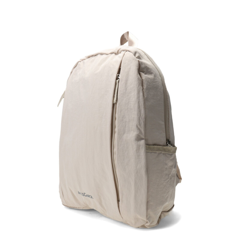 Mochila Miss Carol De Tela Beige