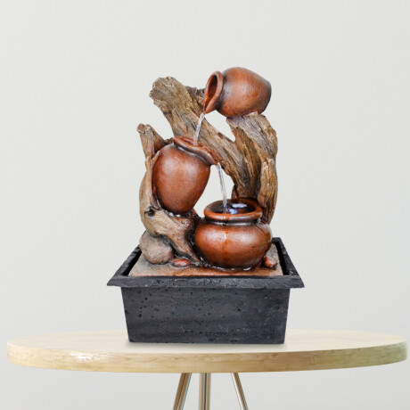 Fuente De Agua Ramas Y Jarros Fuente De Agua Ramas Y Jarros