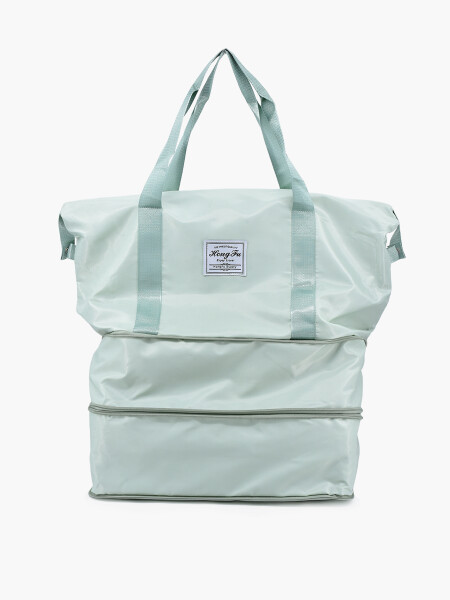 BOLSO TRIP PLEGABLE VERDE AQUA