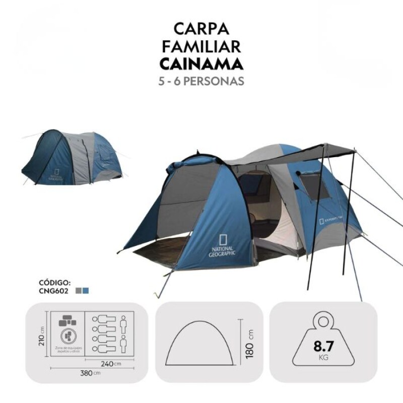 Carpa National Geographic Canaima 6 Personas Carpa National Geographic Canaima 6 Personas