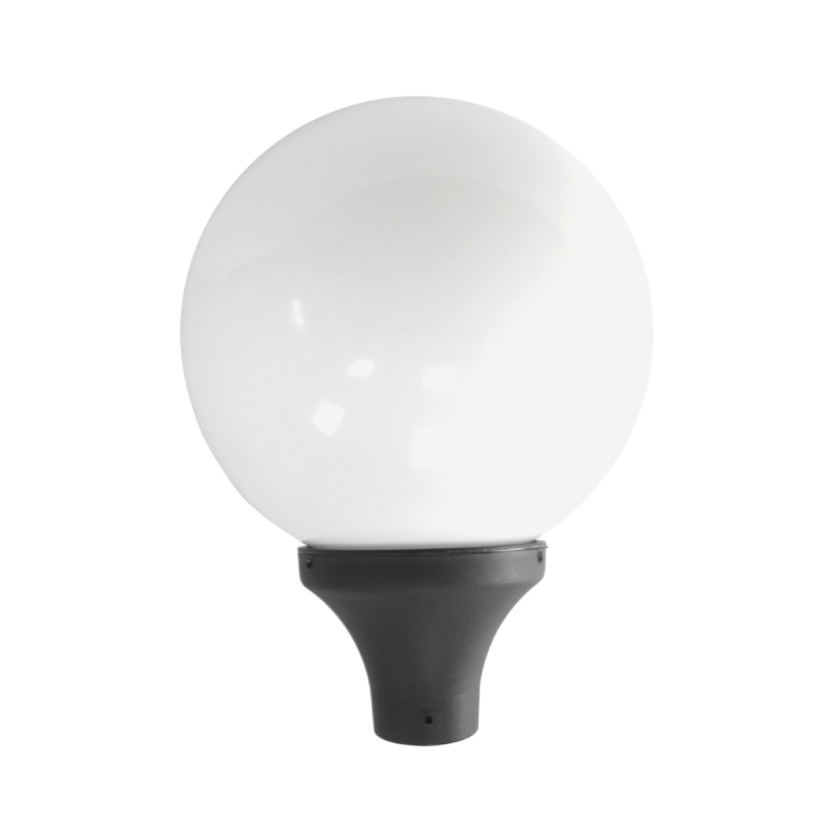 Globo c/base negro opal IP55 E27 no inc Ø400 GLOBO - FL0700 