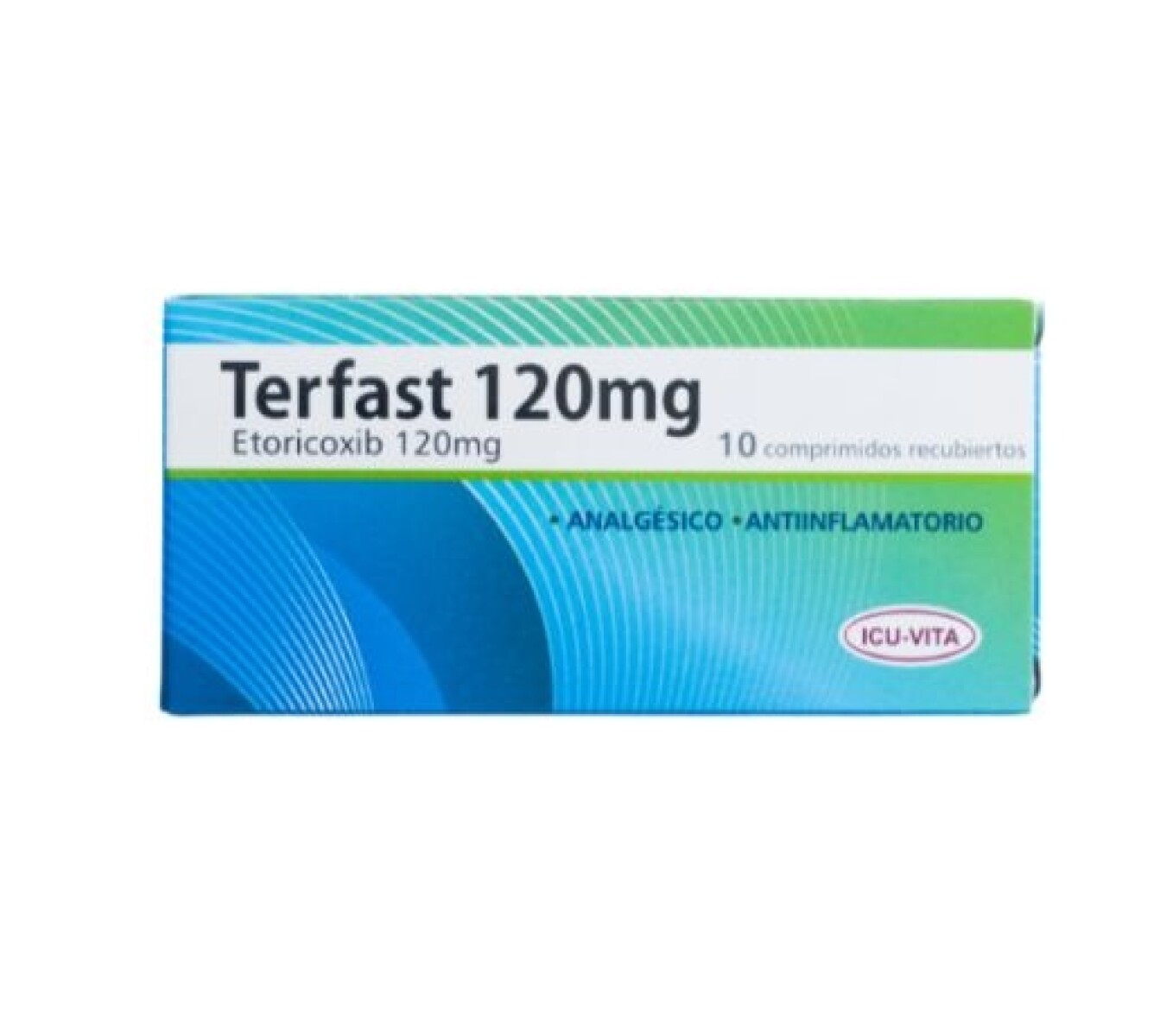 Terfast 120mg 10 Comprimidos 