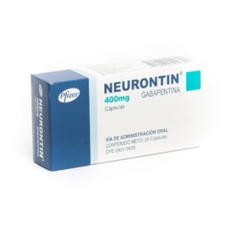 Neurontin 400mg x 20 COM Neurontin 400mg x 20 COM