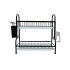 Escurridor Seca Platos vajilla y Cubiertos Mesada Cocina de 2 Niveles IMBACK Escurridor Seca Platos vajilla y Cubiertos Mesada Cocina de 2 Niveles IMBACK