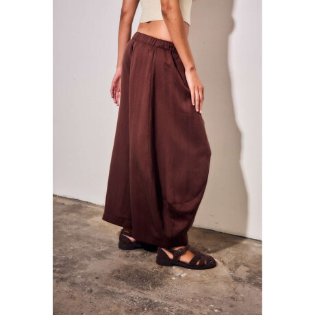 Babucha Lyocell Marron