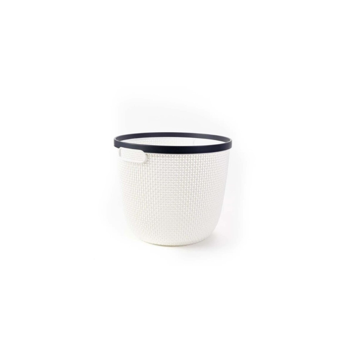 CESTO CANASTO ORGANIZADOR SIMIL RATTAN 19,5X16CM 