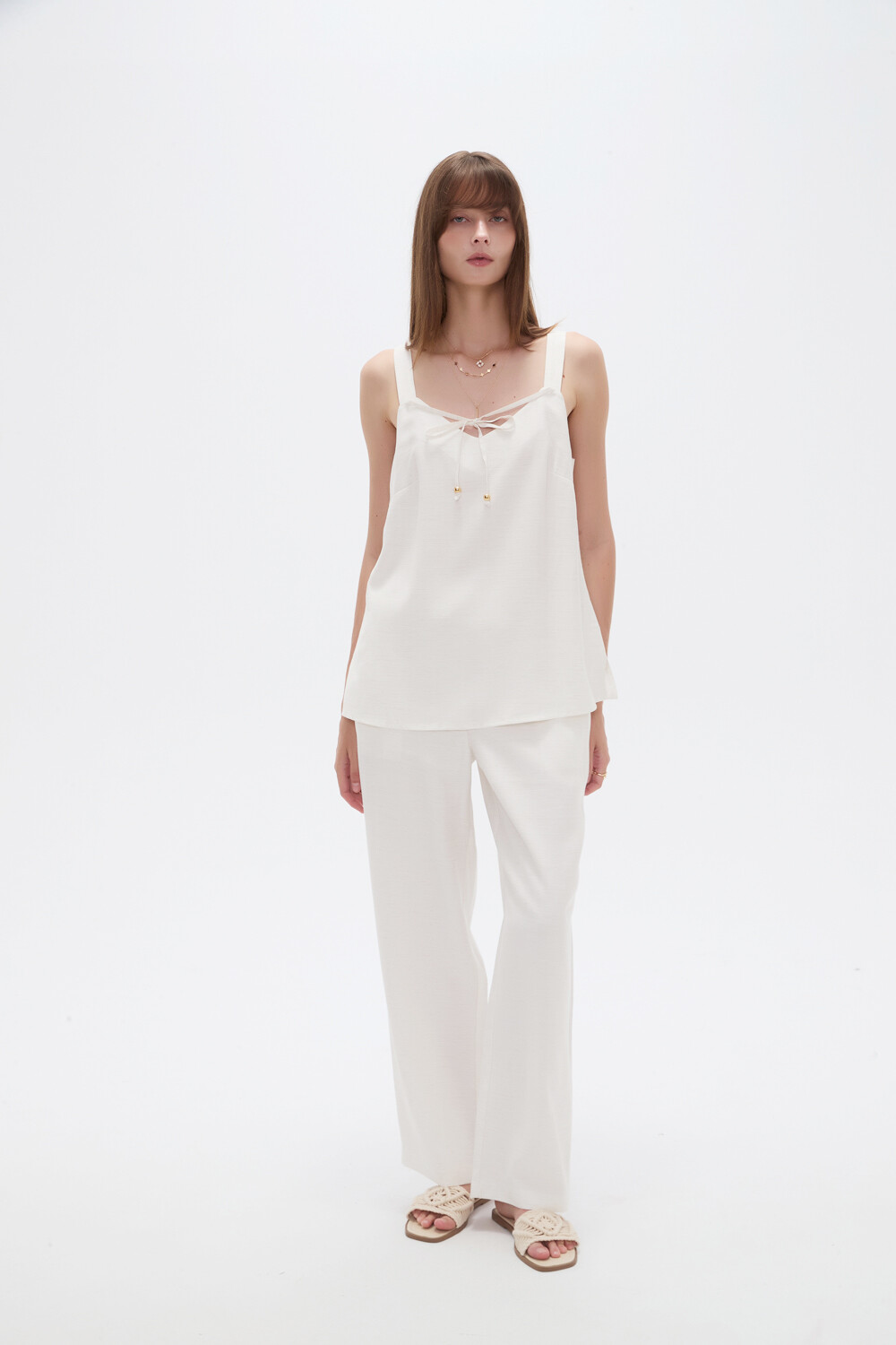 Musculosa Zeko Marfil / Off White