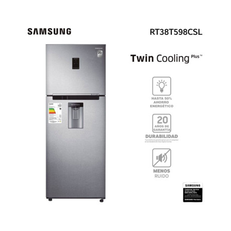 Refrigerador 394 Lts. No Frost Samsung Rt38t598csl Refrigerador 394 Lts. No Frost Samsung Rt38t598csl