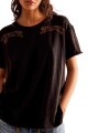 CAMISETA HORSIN AROUND Negro