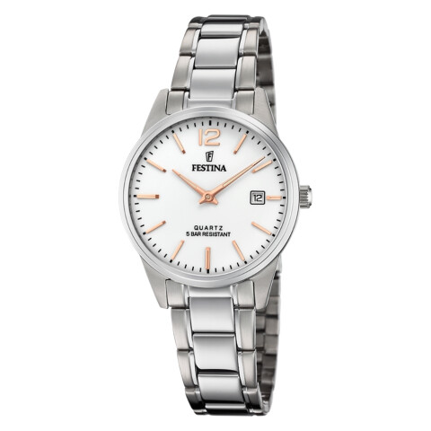 Reloj Festina F20509/2 en acero para dama Reloj Festina F20509/2 En Acero Para Dama