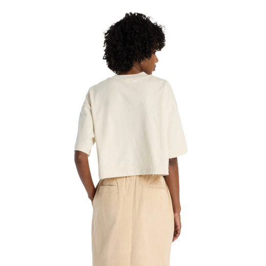 Remera New Balance Athletics Gradient Shoes - Beige Remera New Balance Athletics Gradient Shoes - Beige