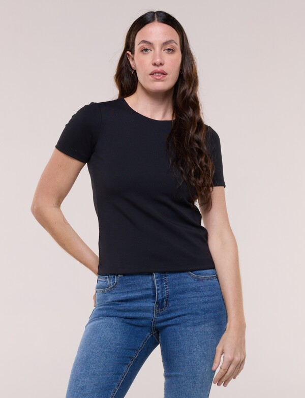 Remera Básica NEGRO