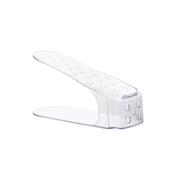ORGANIZADOR DE CALZADO CRISTAL 25X10X12CMS BLANCO
