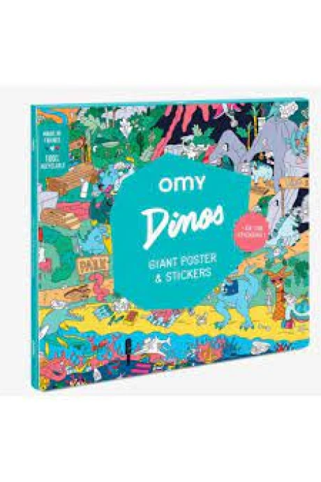 OMY GIANT POSTER & STICKERS OMY GIANT POSTER & STICKERS