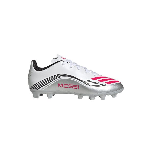 Championes adidas F50 Messi Club FG/M White & Silver