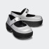 Crocs Stomp Metallic Mary Jane Gris