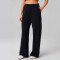Pantalón Year Round Terry Wide Leg Sweatpant Mujer Black
