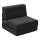Sillón cama individual Lumax Oster en caja compactado Negro