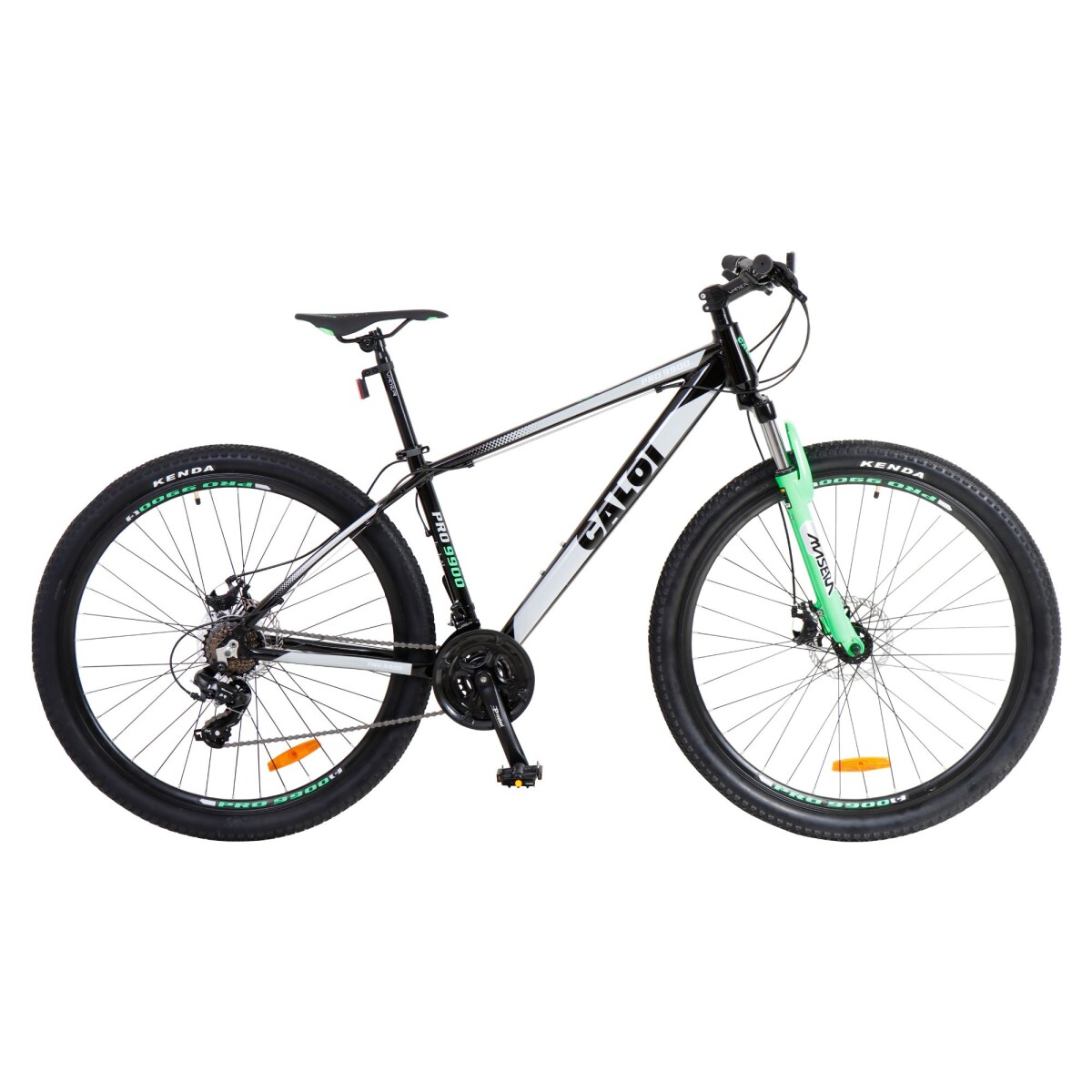 Bicicleta Caloi Pro 9900 29" - Negro / Verde 