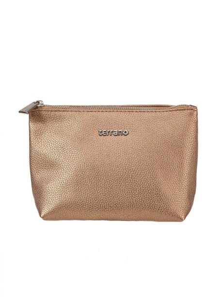Necessaire Trapecio Bronce