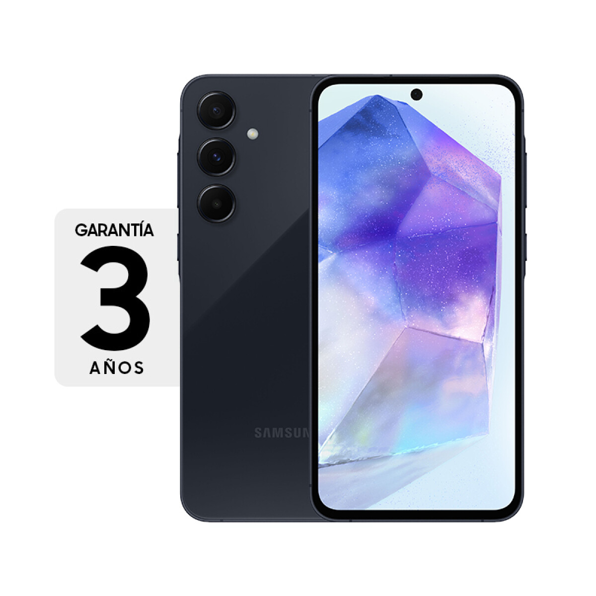 Samsung Galaxy A55 5G 256 GB Awesome Navy con 3 Años de Garantía 
