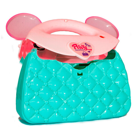 Cartera Princesa con proyecta figura 23x8x26cm celeste Cartera Princesa Con Proyecta Figura 23x8x26cm Celeste