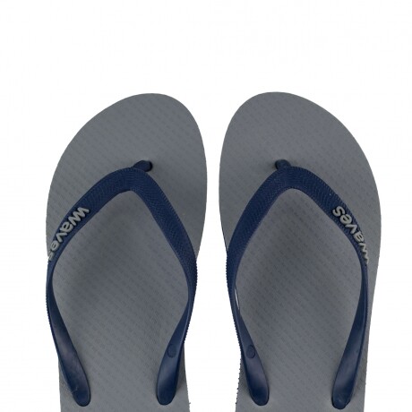 Sandalias De Hombre Flip Flops Gris y Azul