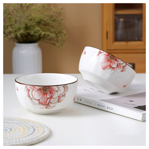 Bowl de cerámica estampado 14.8cm Bowl De Cerámica Estampado 14.8cm