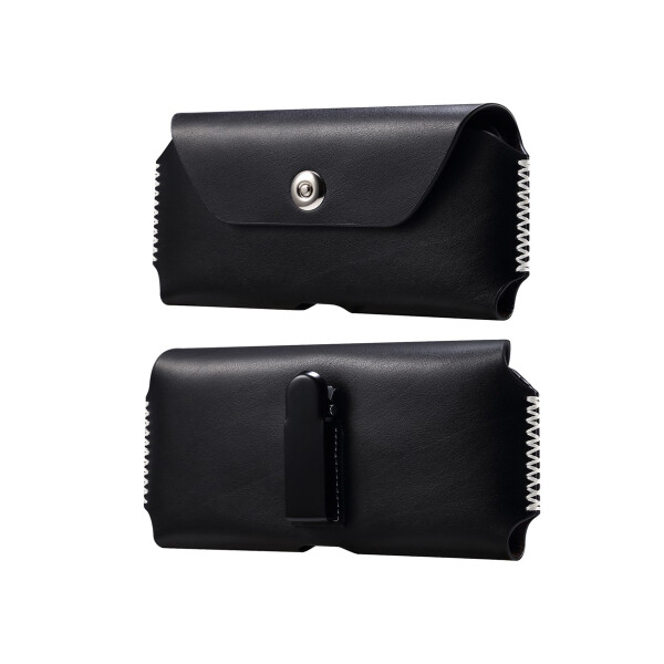 Estuche horizontal para cinto con clip color negro Estuche Horizontal Para Cinto Con Clip Color Negro
