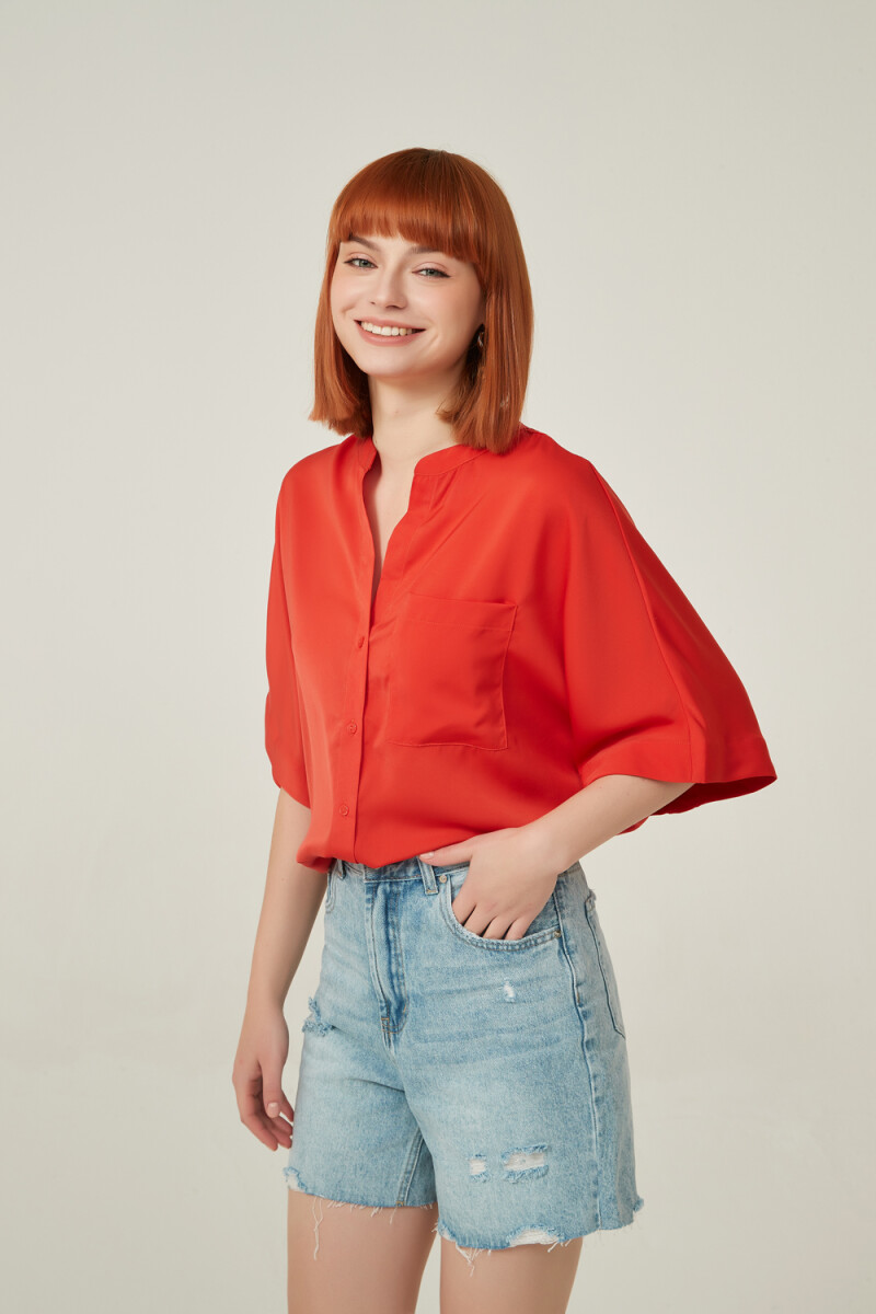 Camisa Carolina - Rojo 