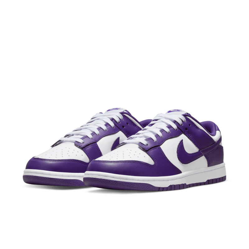Championes Nike Dunk Bajo Retro de Hombre Blanco
