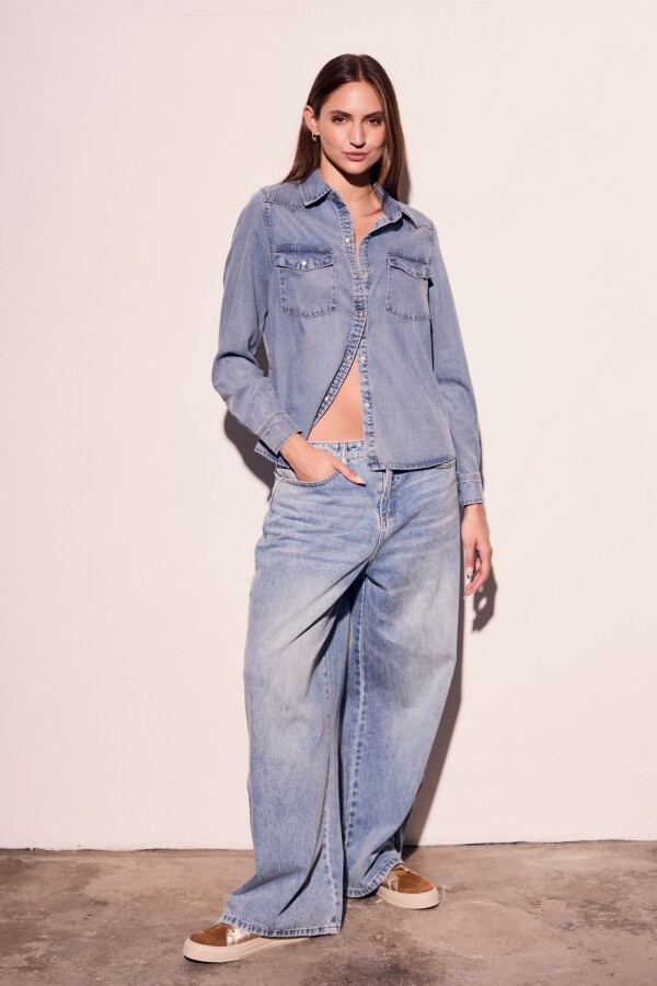 Camisa Denim Jean