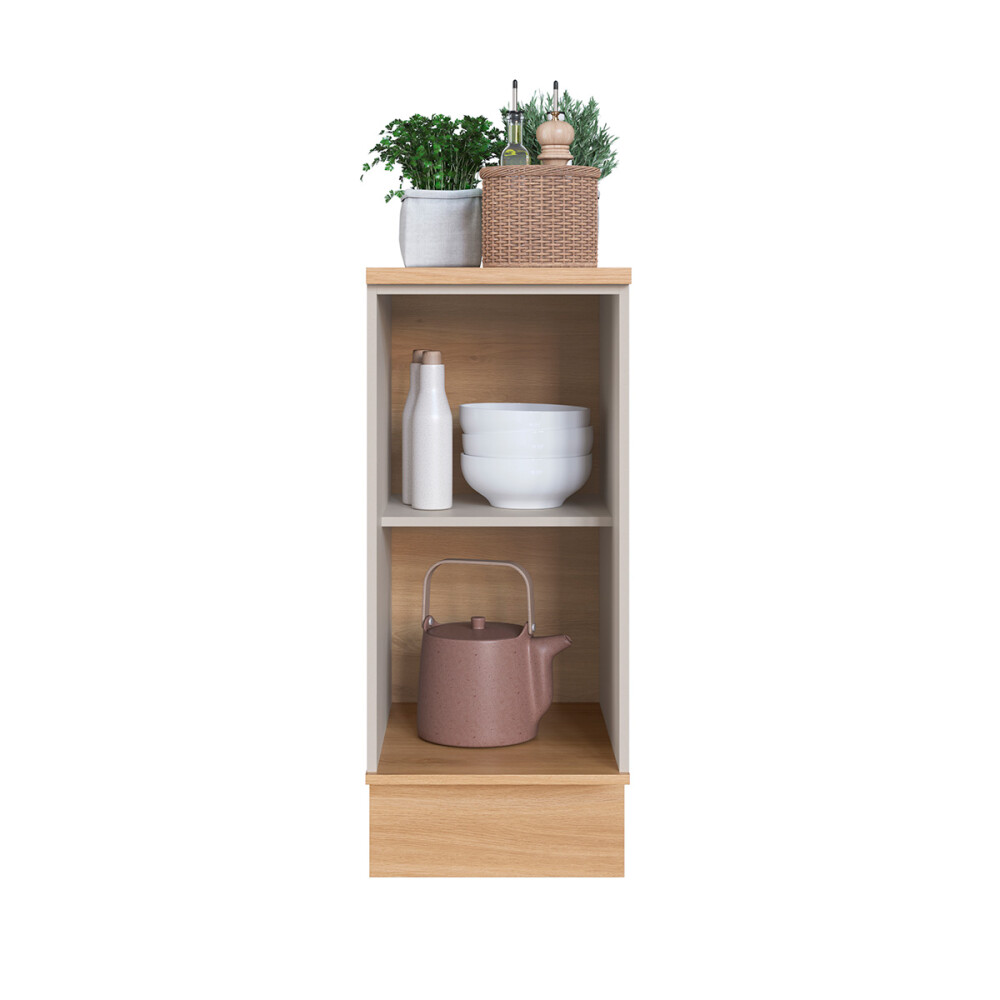 Bajo mesada Everest 0,40 m con 1 puerta Color: Carvalho/Panna Bajo Mesada Everest 0,40 M Con 1 Puerta Color: Carvalho/panna