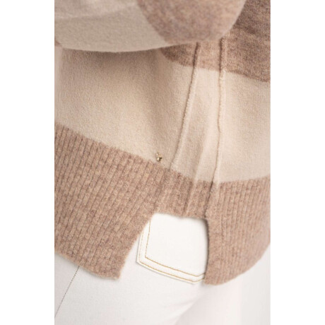 Sweater Rayado Mocha