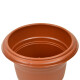 Set x3 Maceta redonda 8 lts MARRON