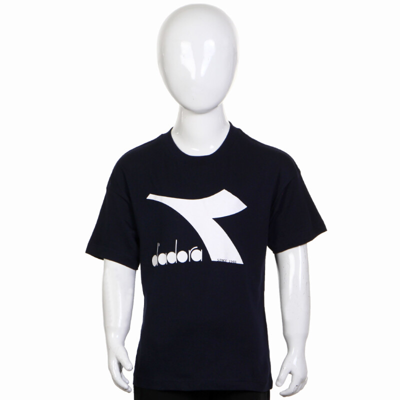 Diadora Junior. T-SHIRT SS CHROMIA Marino