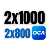 COCARDAS 2X800 OCA