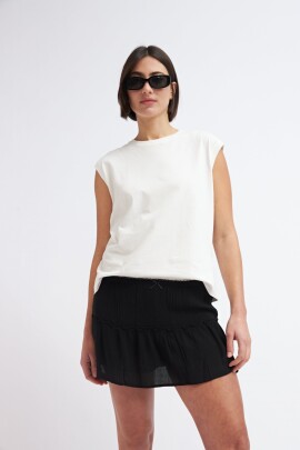SHORT POLLERA TOLEDO NEGRO