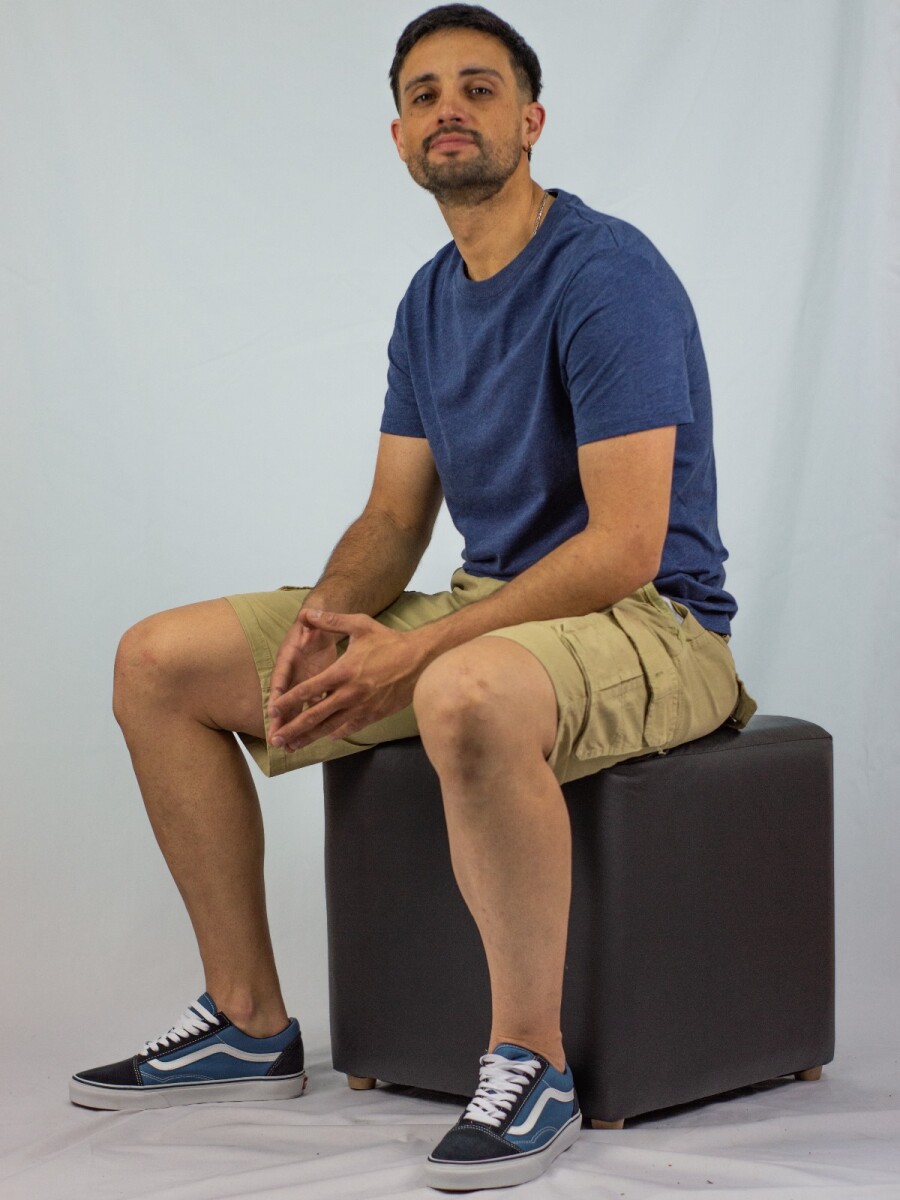 Remera Sand Beach - Blue 