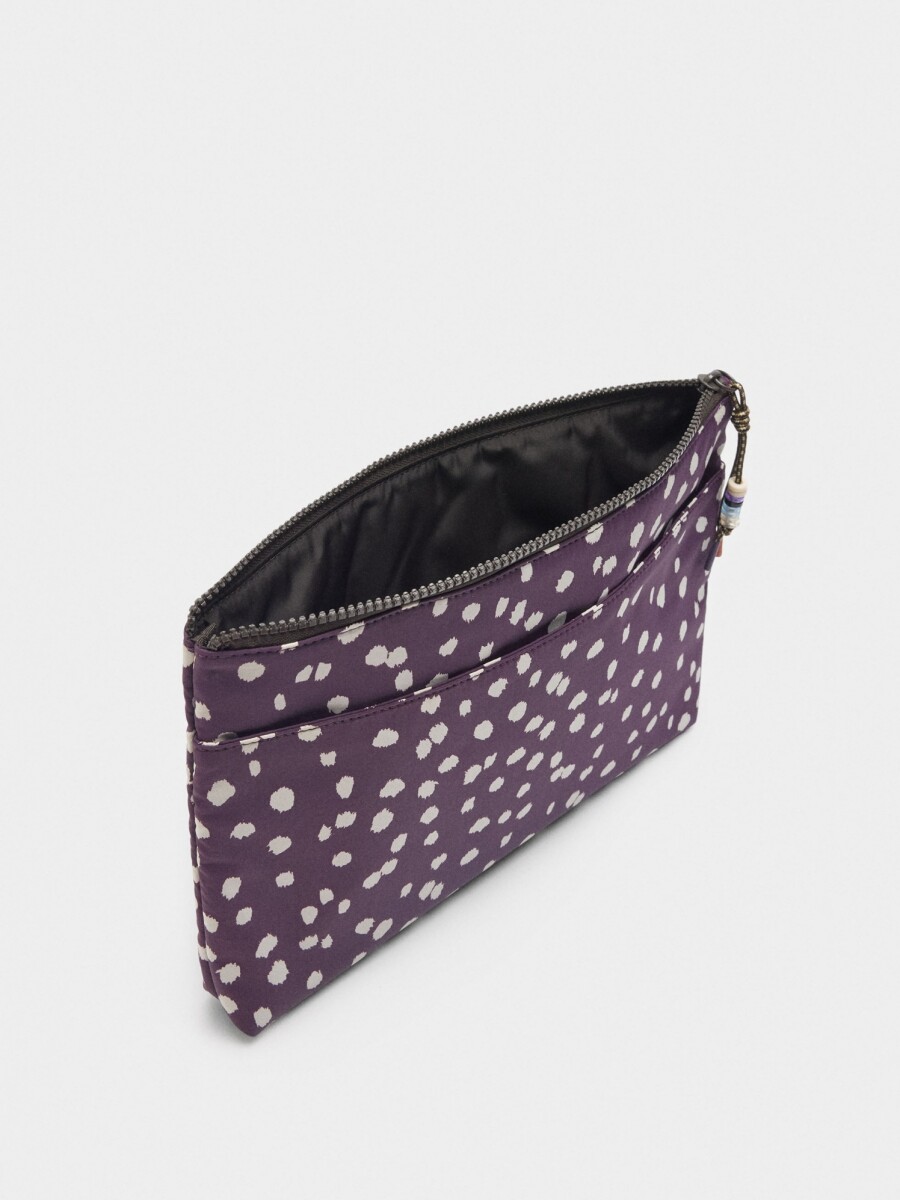Funda Estampada De Nylon Para Tablet 13" multicolor
