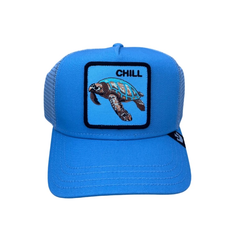 Gorra Goorin Bros Trucker Baseball - The Sea Turtle celeste