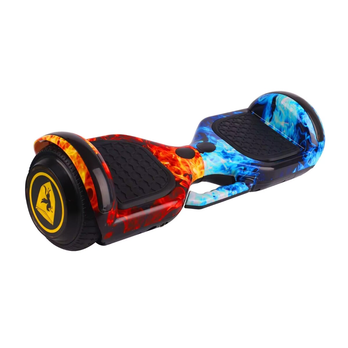 Patineta Eléctrica Hoverboard con Control - AZUL-ROJO 