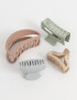 Broches Sets Set por 4 Set De Broches - Combinacion Multicolor